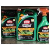 3 containers Ortho Weedclear lawn weed killer