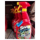 4 bottles Sevon insect spray