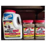 3 containers Rodent Mace repellent