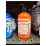 3 bottles Dr Bronners tea tree sugar soap