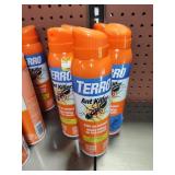 5 cans Terro ant killer spray