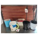 Group of pots