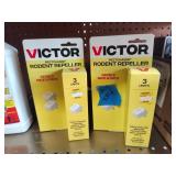 2 packs Victor Rodent Repellers