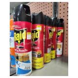 5 can Raid ant and roach spray