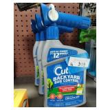 4 bottles Cutter Backyard Bug Control Concentrate