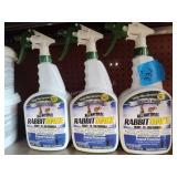 3 bottles Rabbit Mace spray