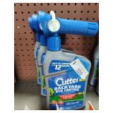 3 bottles Cutter Backyard Bug Control Concentrate