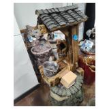 Well fountain - 48" T resin
