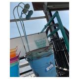 4 Metal Garden Decor Planters