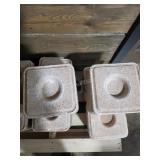 6 Salt blocks