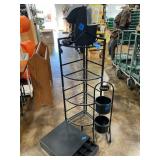 4 Items - Metal Shelves, Money Drawer & Keurig