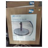Courtyard umbrella base bronze