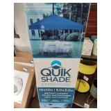Quik Shade Expedition 10x10 instant canopy blue