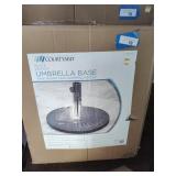 Courtyard umbrella base black