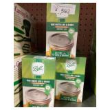 6 Wide Mouth Canning Lids & Bands