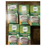 5 Canning Lids & Bands
