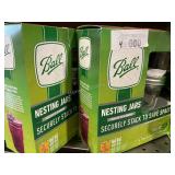 4 Canning Jars - Nesting  Pints