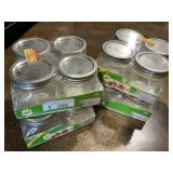 4 Canning Jars - Wide Mouth Pints