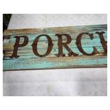 Outdoor sign