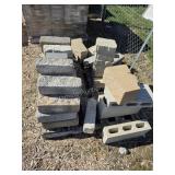Assorted decorative brick