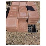 12 x12" red Patio pavers