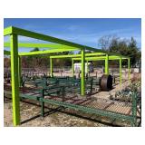 Green Structure, has fabric tops
