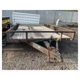 7x12 single axle trailer
