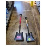 2 shovels