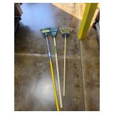 3 shrub rakes