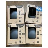 4 Globee Plastic Planters