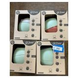 4 Globee Plastic Planters