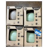 4 Globee Plastic Planters