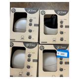 4 Globee Plastic Planters