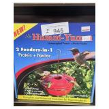 Hummingbird feeder