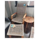 Outdoor Interiors teak 3 piece patio set