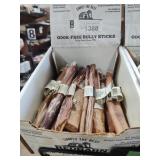 Box of bully stick dog chews