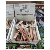 Box of Bully Stick dog chews