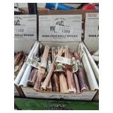 Box of Bully Stick dog chews