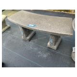 Concrete bench