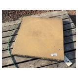 25x25" tan patio paver