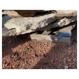 Pallet of decorative stone