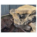 Pallet of decorative stone