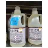 4 bottles laundry detergent