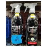 2 bottles granite cleaner
