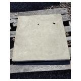 30x30 grey concrete paver