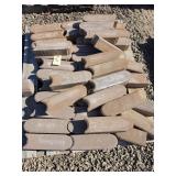 Brown bullet Edge blocks