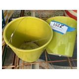 2 Decorative Ceramic Planters
