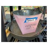3 Metal Garden Planters