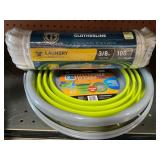 2 Items - Clothesline & Bucket