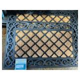 2 Rubber Doormats- 18 x 30"